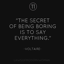 Voltaire Quote Boring